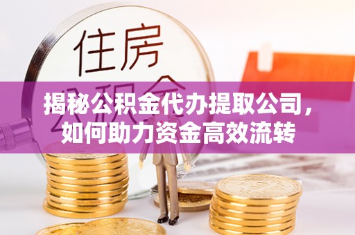 滕州揭秘公积金代办提取公司，如何助力资金高效流转