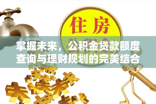 滕州掌握未来，公积金贷款额度查询与理财规划的完美结合