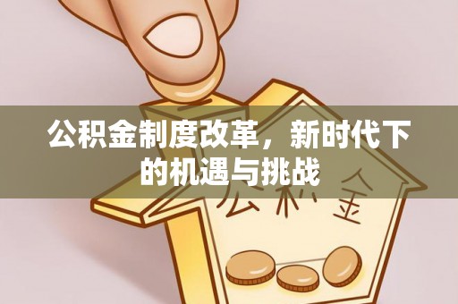 滕州公积金制度改革，新时代下的机遇与挑战