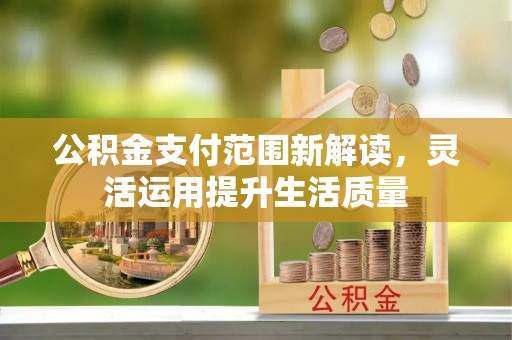 滕州公积金支付范围新解读，灵活运用提升生活质量