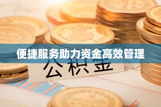 滕州便捷服务助力资金高效管理